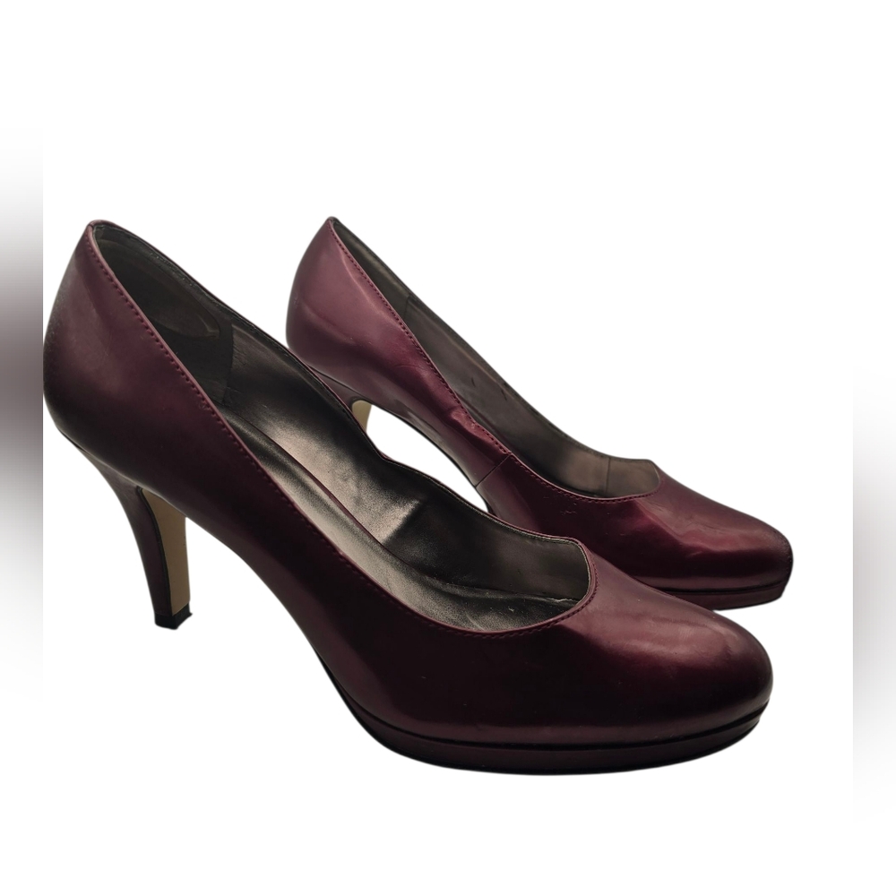 Anne Klein Deep Burgundy Heels